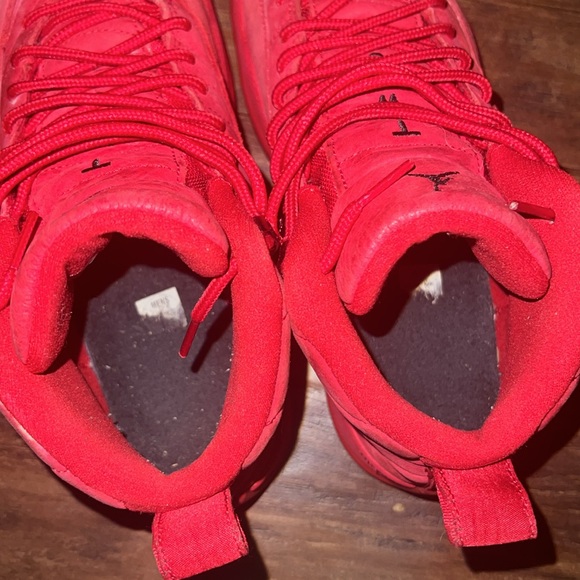 Men’s Air Jordan 12 Retro Gym Red Preowned Sz 8 - Picture 9 of 10